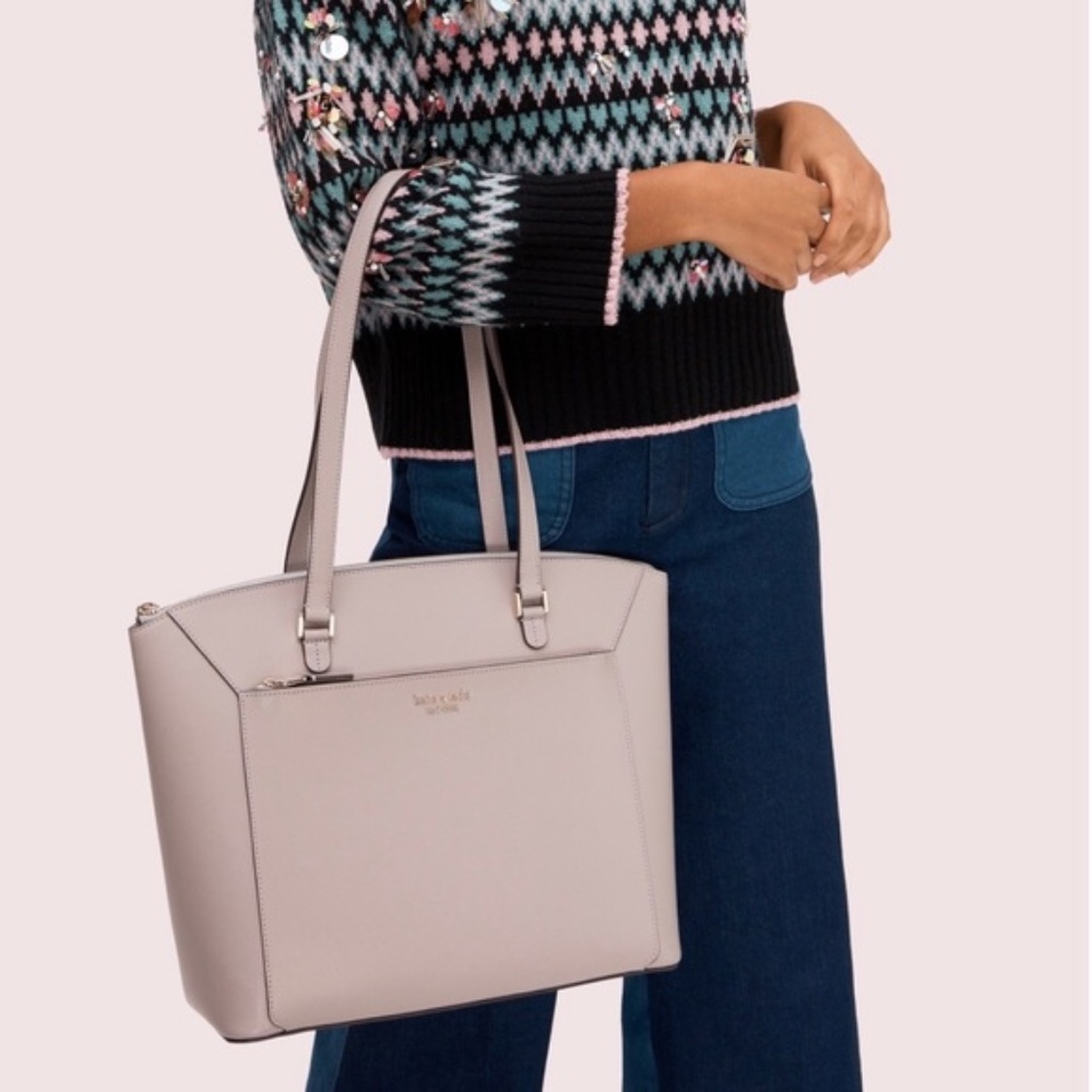 Kate Spade Louise Large Tote in True Taupe